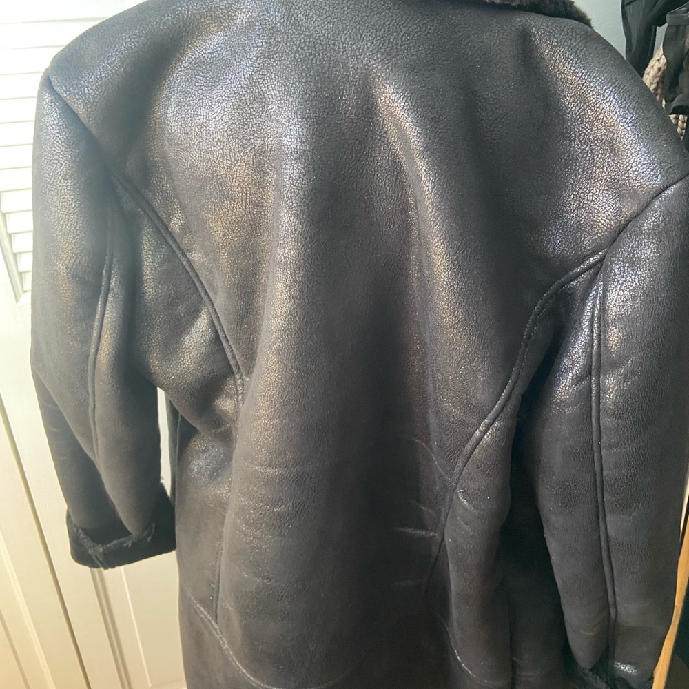 C&C California Black Faux Shearling Teddy Jacket - Picture 3 of 9
